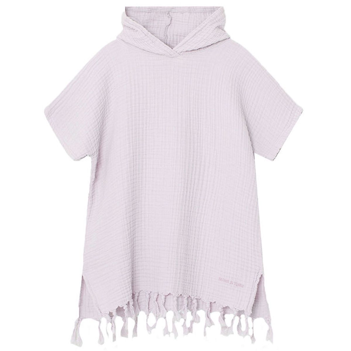 Mini A Ture Badeponcho - Cansu - Purple Raindrops