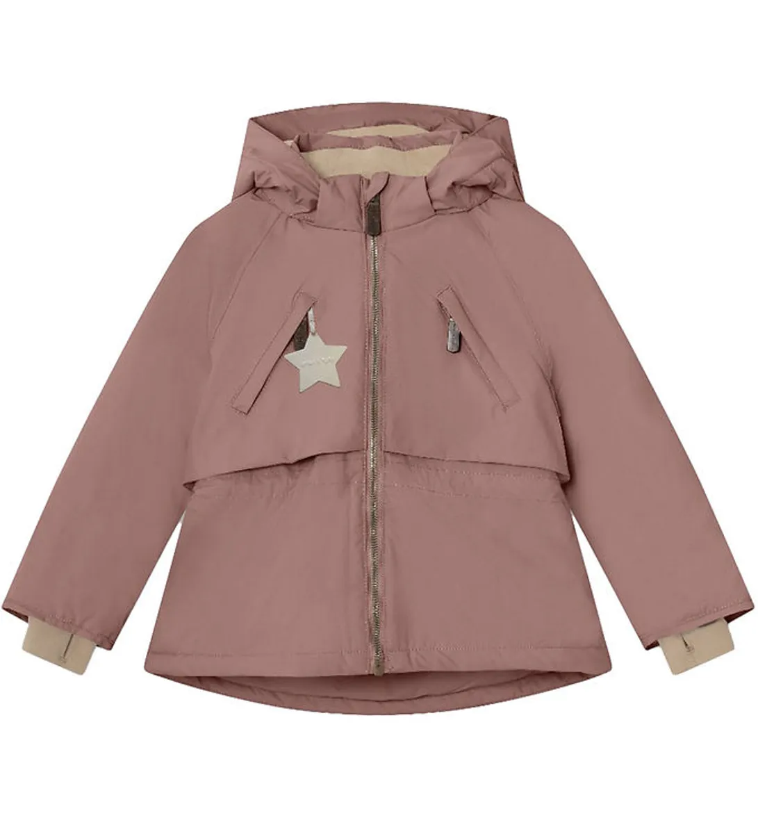 Mini A Ture Vinterjakke - Algeana - Light Plum