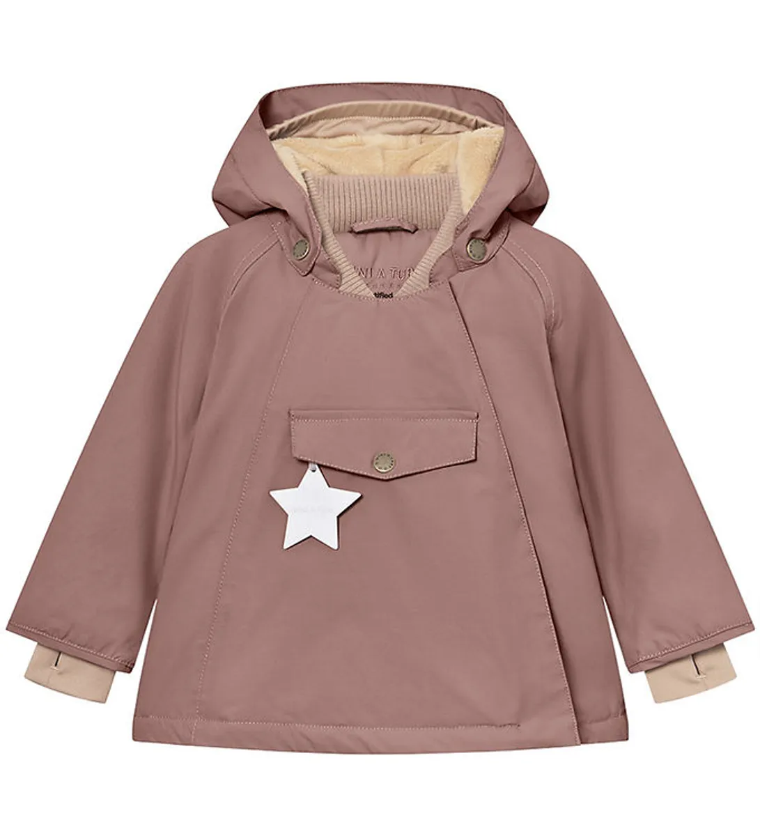 Mini A Ture Vinterjakke - Wang Fleece - Light Plum