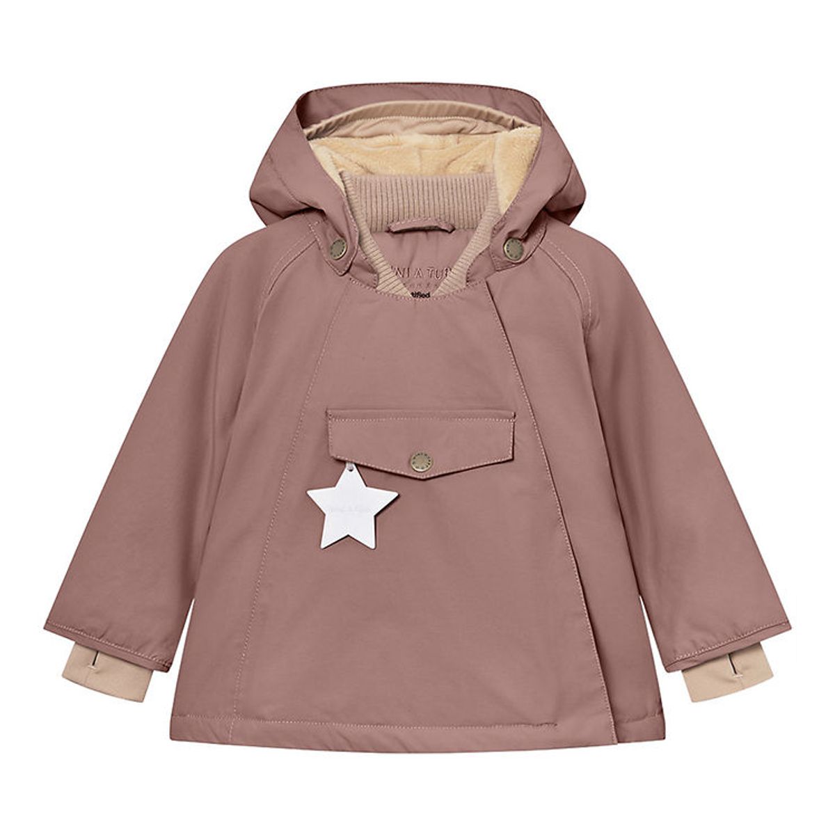 Mini A Ture Vinterjakke - Wang Fleece - Light Plum