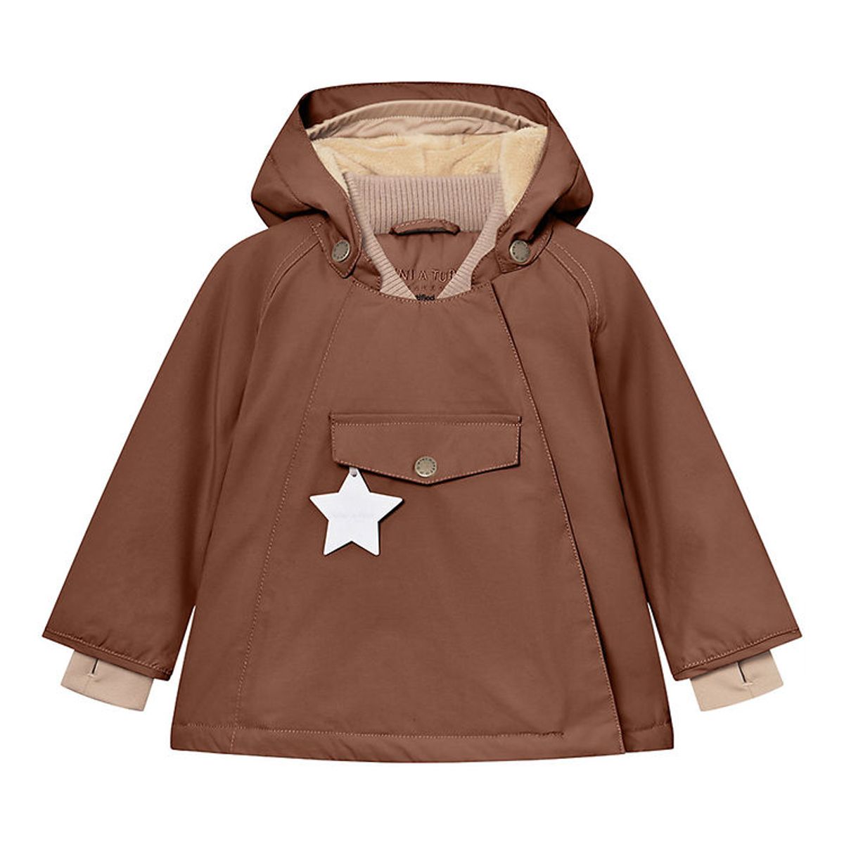 Mini A Ture Vinterjakke - Wang Fleece - Rootbeer Brown