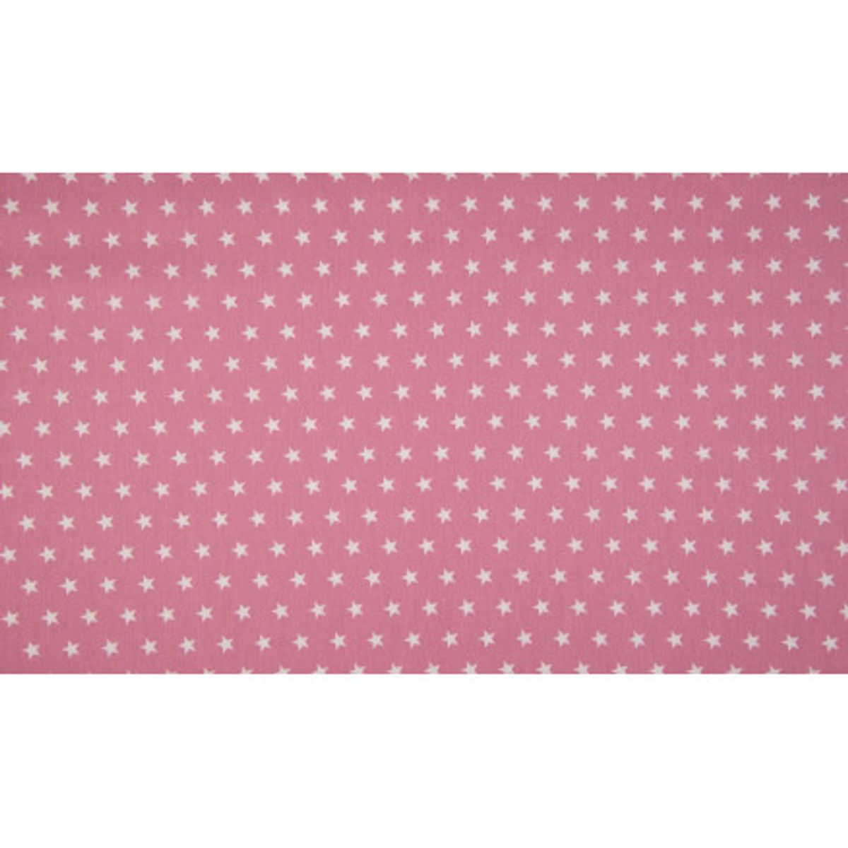 Minimals Bomuldspoplin Stof Print 113 Star Old Rose 145cm - 50cm