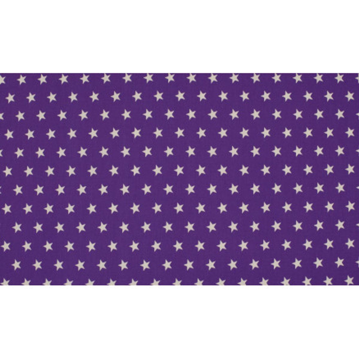 Minimals Bomuldspoplin Stof Print 143 Star Purple 145cm - 50cm