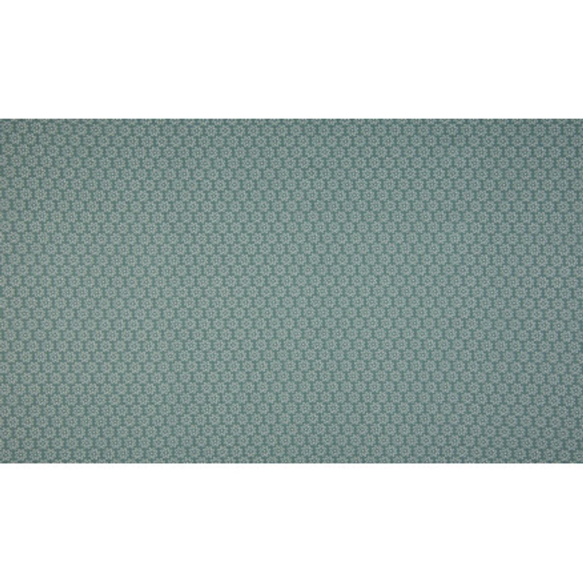 Minimals Bomuldspoplin Stof Print 223 Daisy Dusty Green 145cm - 50cm