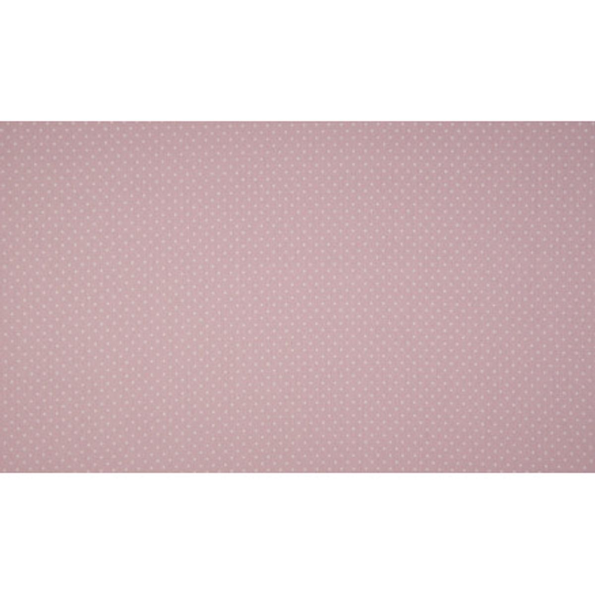 Minimals Bomuldspoplin Stof Print 411 Small Dot Dusty Pink 145cm - 50c