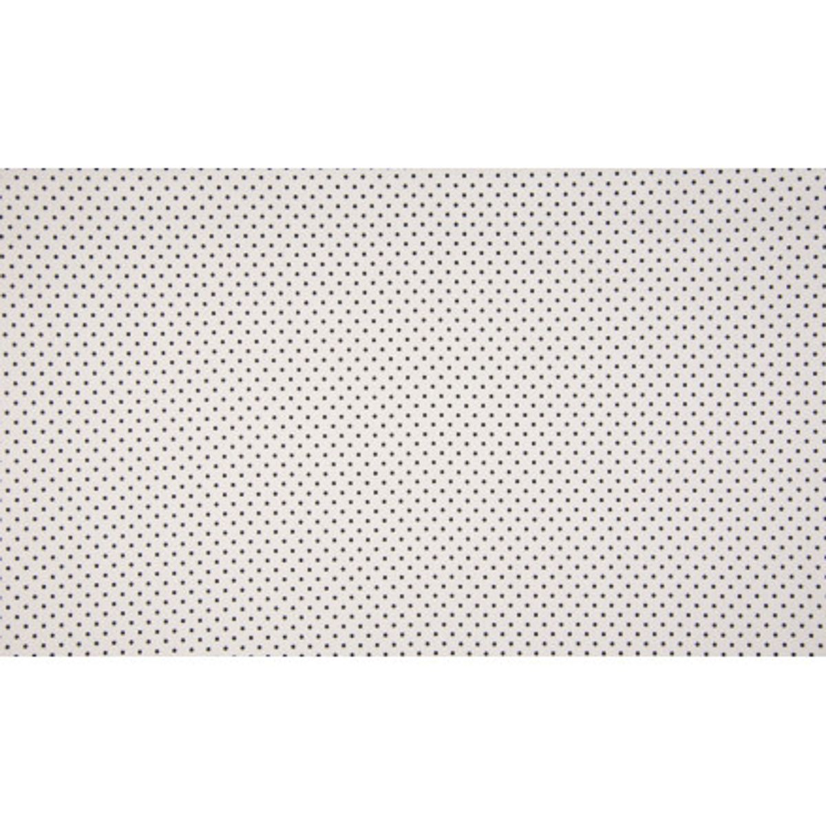 Minimals Bomuldspoplin Stof Print 450 Small Dot White 145cm - 50cm