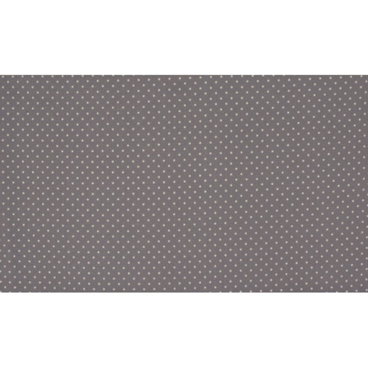 Minimals Bomuldspoplin Stof Print 465 Small Dot Grey 145cm - 50cm