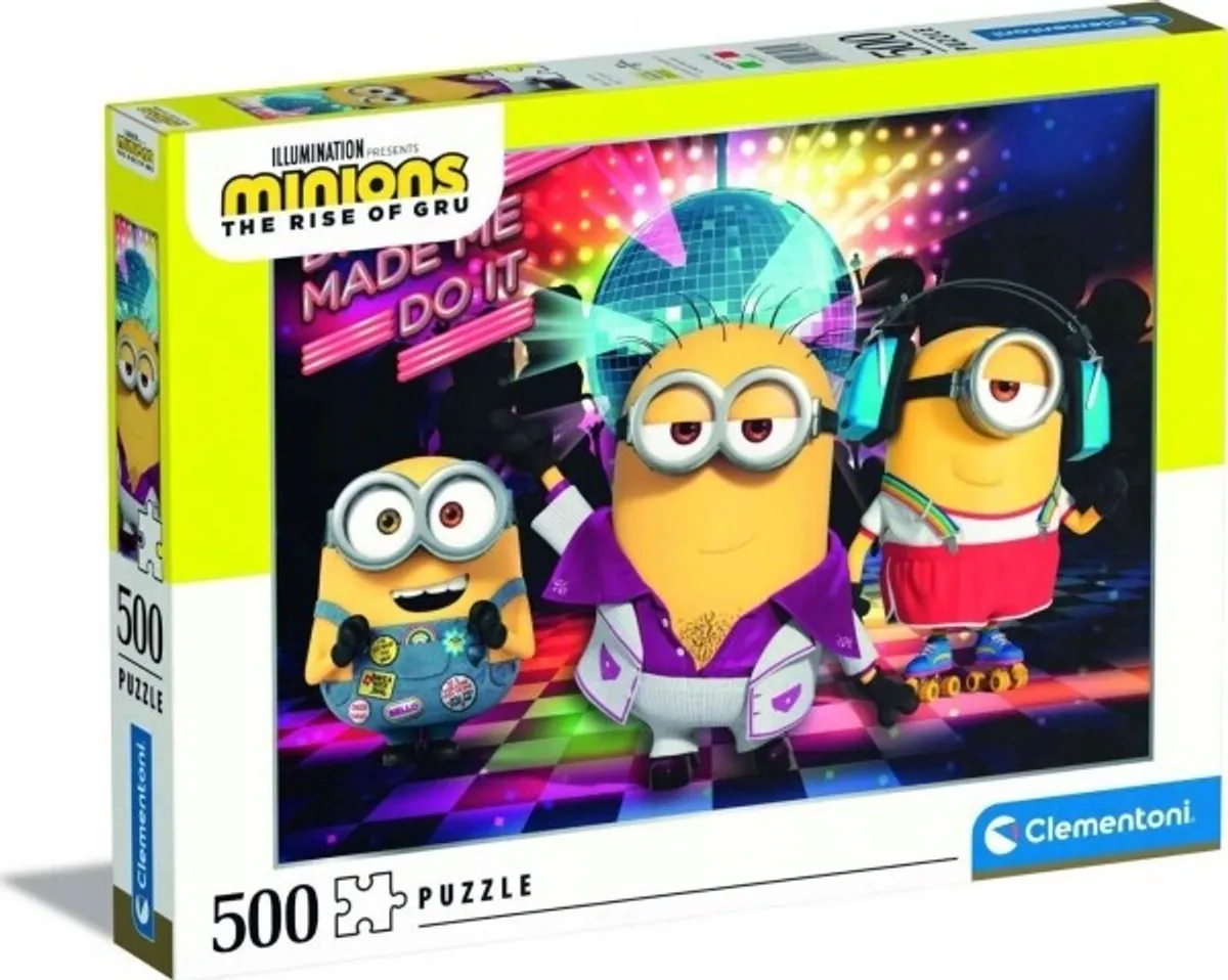 Minions Puslespil - 500 Brikker - Clementoni