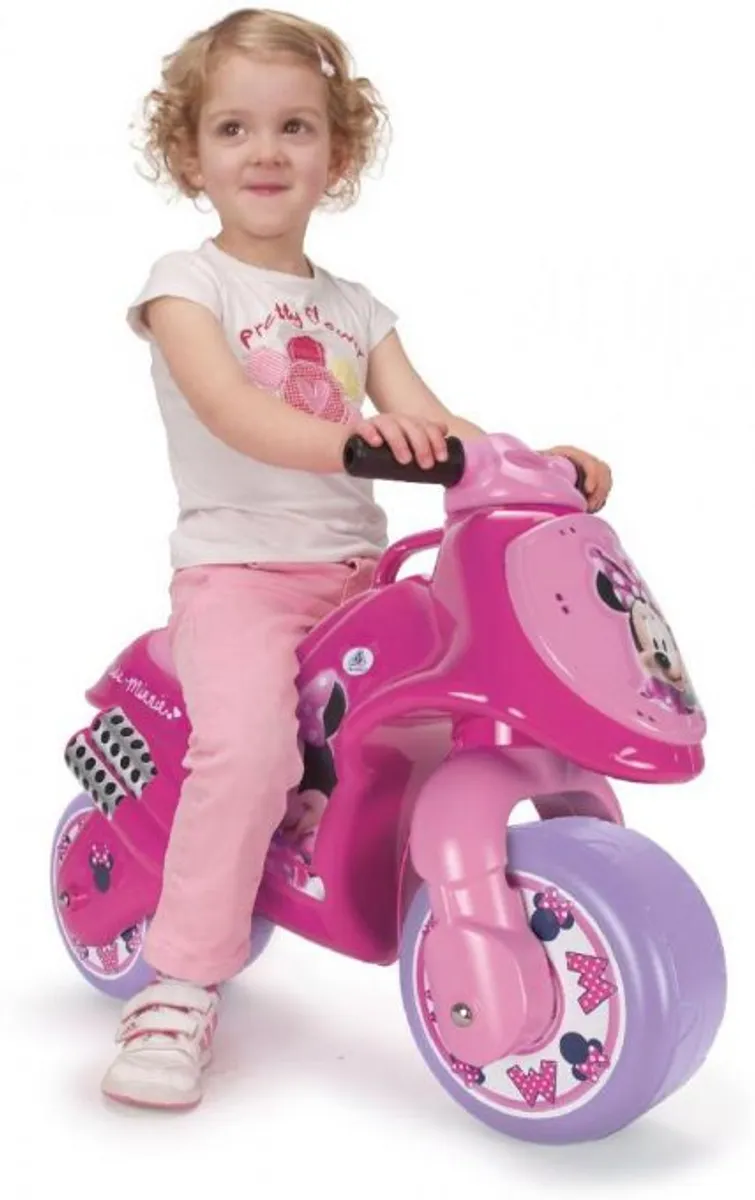 Minnie Mouse løbemotorcykel