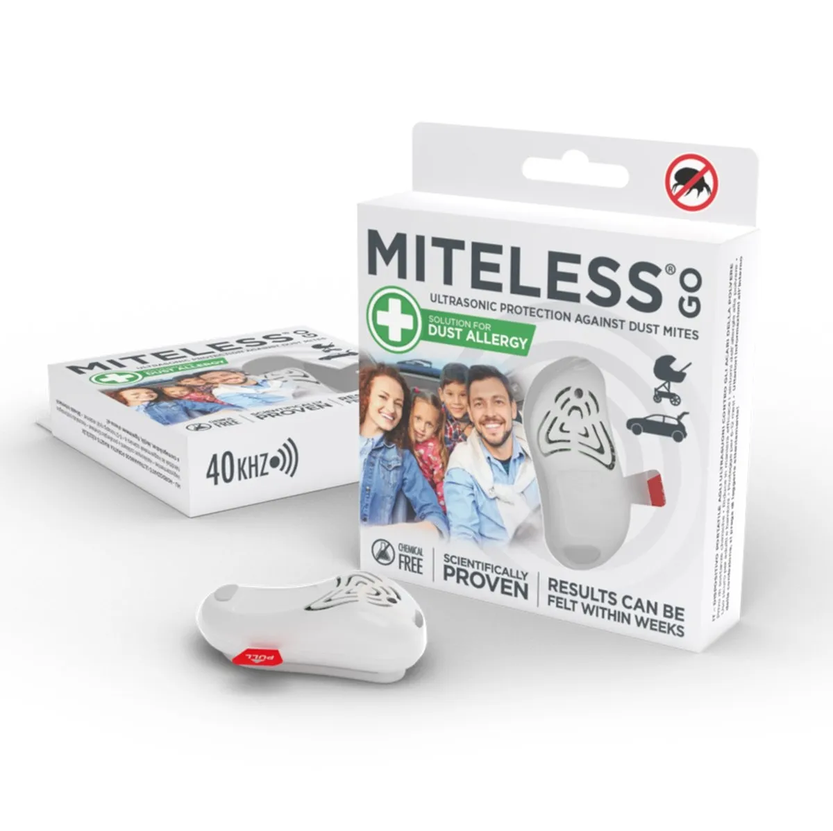 MITELESS Go. Mod støvmider.