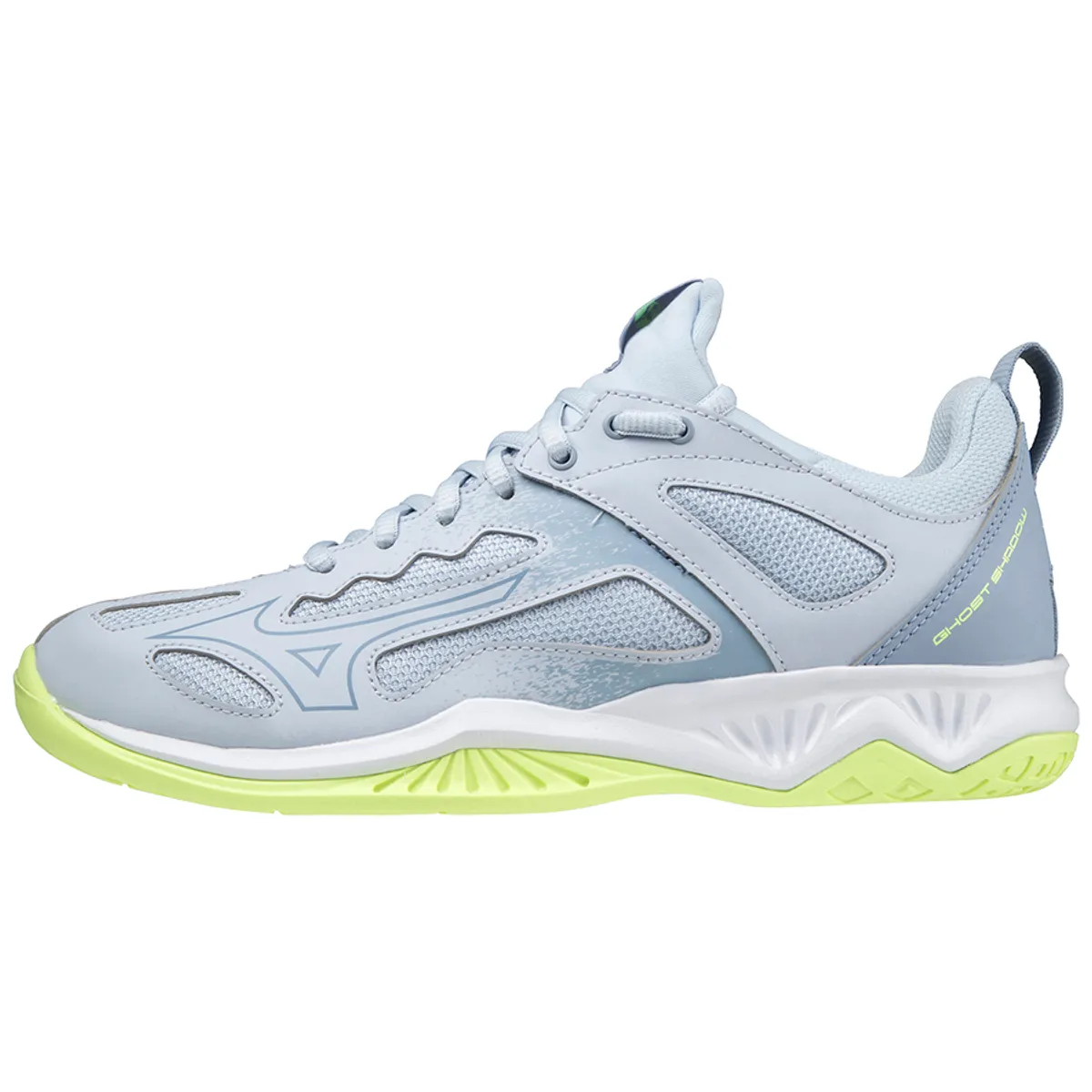 Mizuno Ghost Shadow (Dame, Heather/Troposphere/Neo Lime) - 37