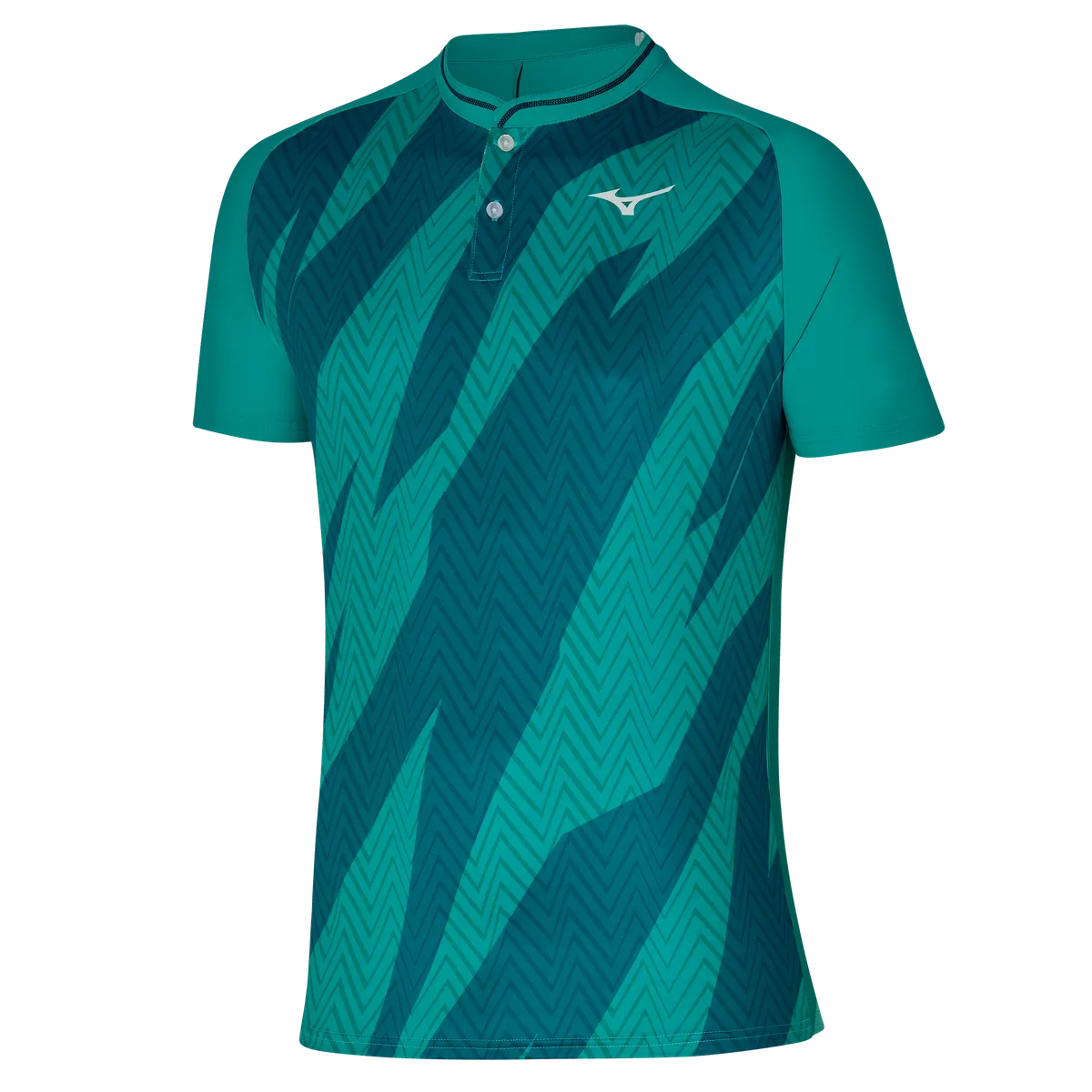 Mizuno Shadow Polo (Mens, Turkis) - L