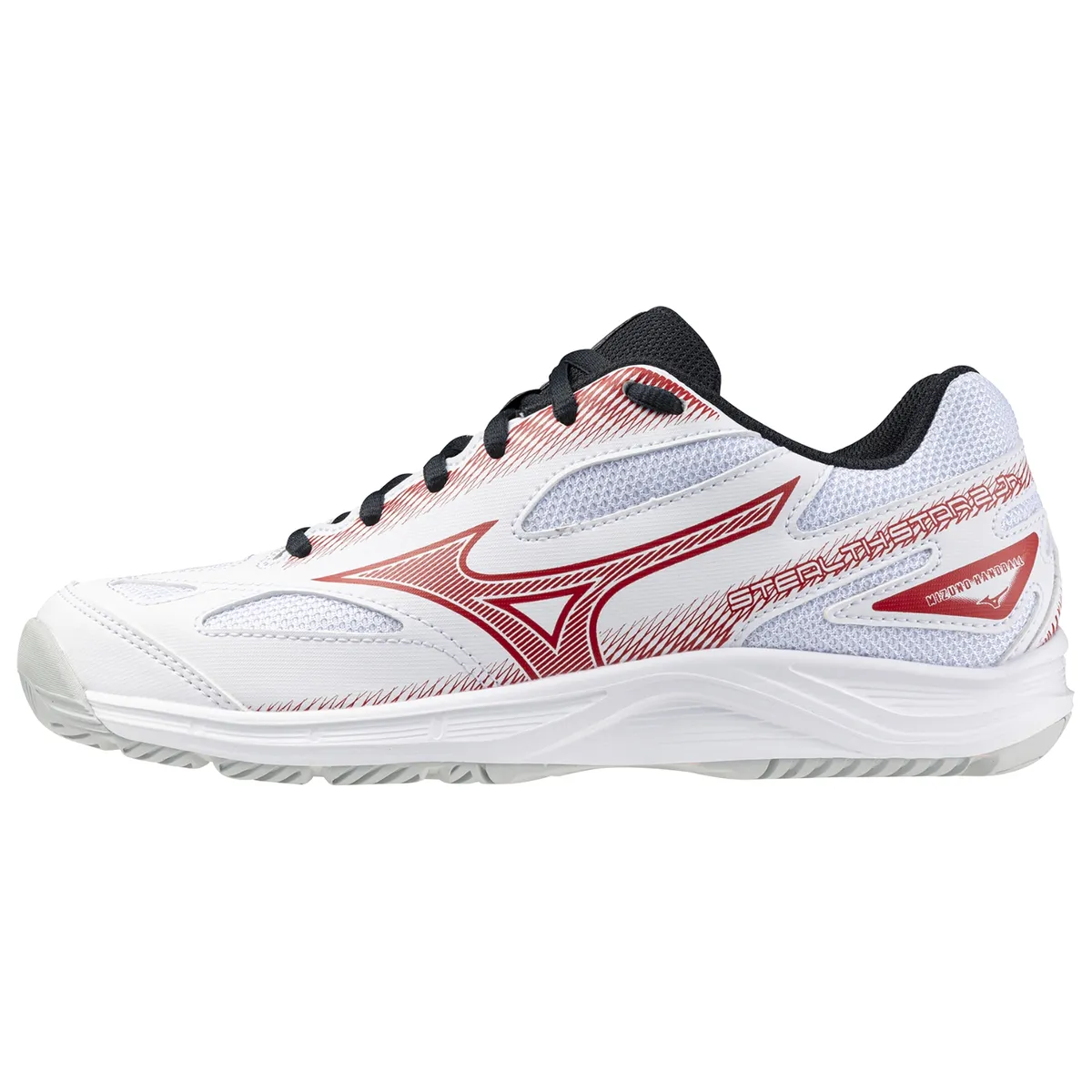 Mizuno Stealth Star 2 Junior White/Salsa/Black