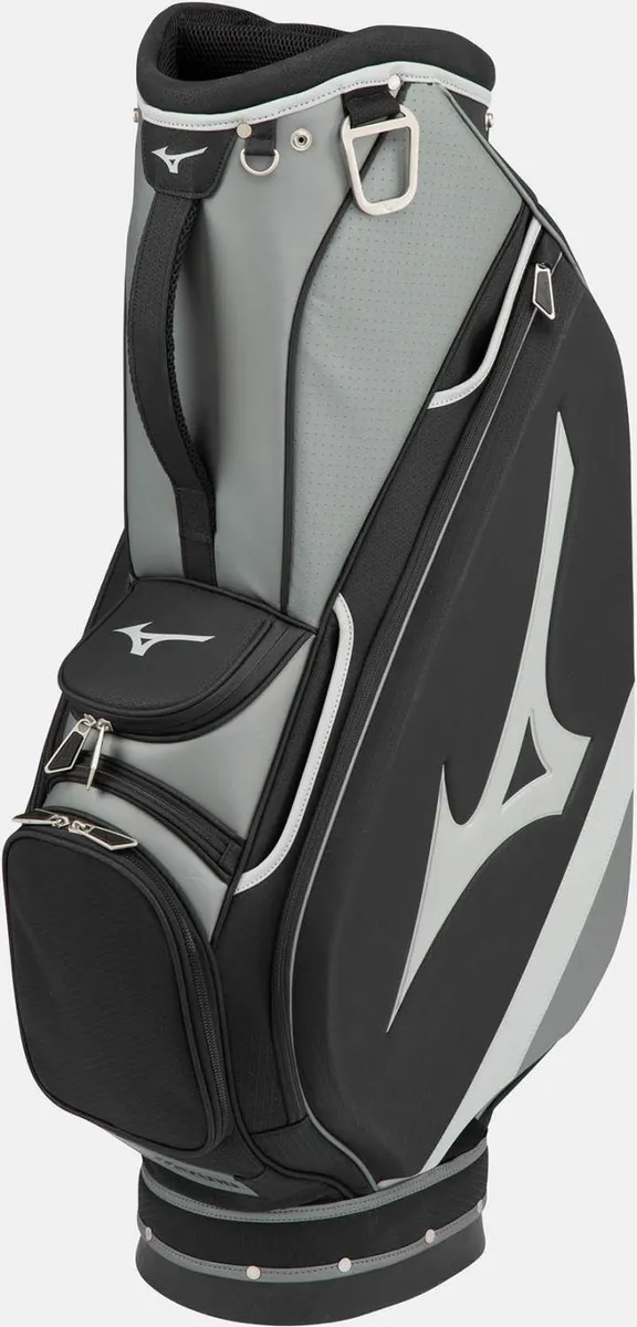 Mizuno Tour Cart Vognbag - Black/Grey