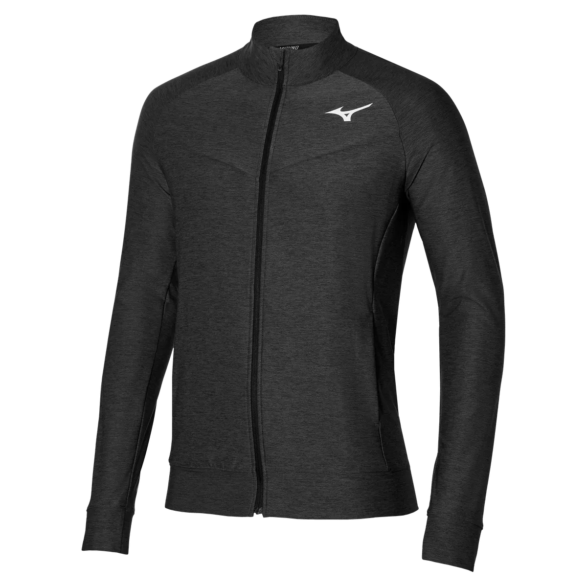 Mizuno Træningsjakke (Black Melange) - XL