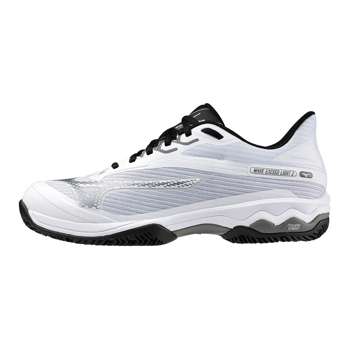 Mizuno Wave Exceed Light 2 Men (White/Metallic Gray/Black) - 41