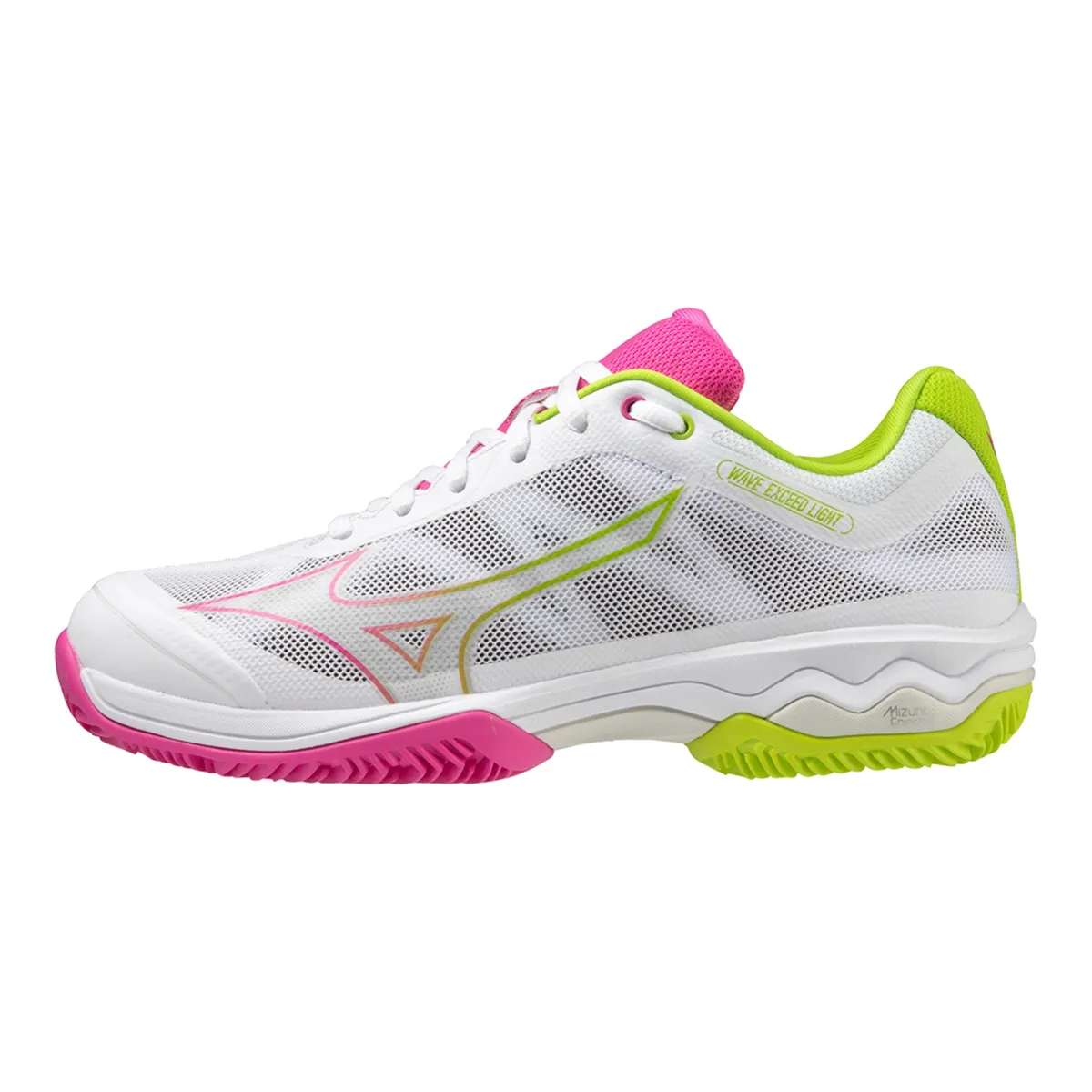 Mizuno Wave Exceed Light Padel Women White/Fuchsia Red