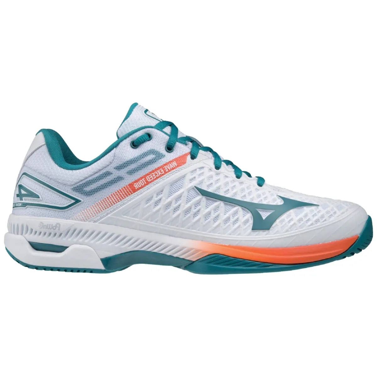 Mizuno Wave Exceed Tour 4 White/Firecracker