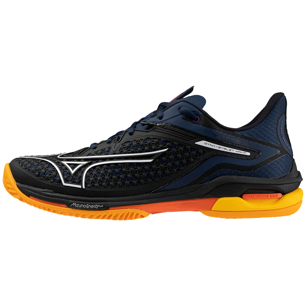 Mizuno Wave Exceed Tour Padel 6 Dress Blues/White/Carrot Curl