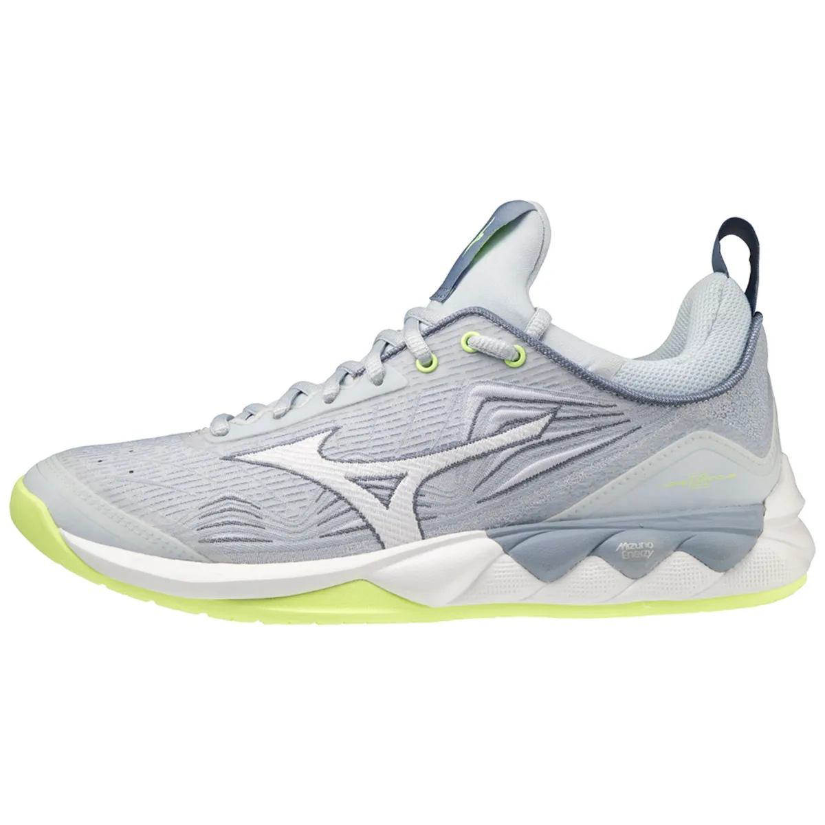 Mizuno Wave Luminous 2 Women Heather/White/Neo Lime