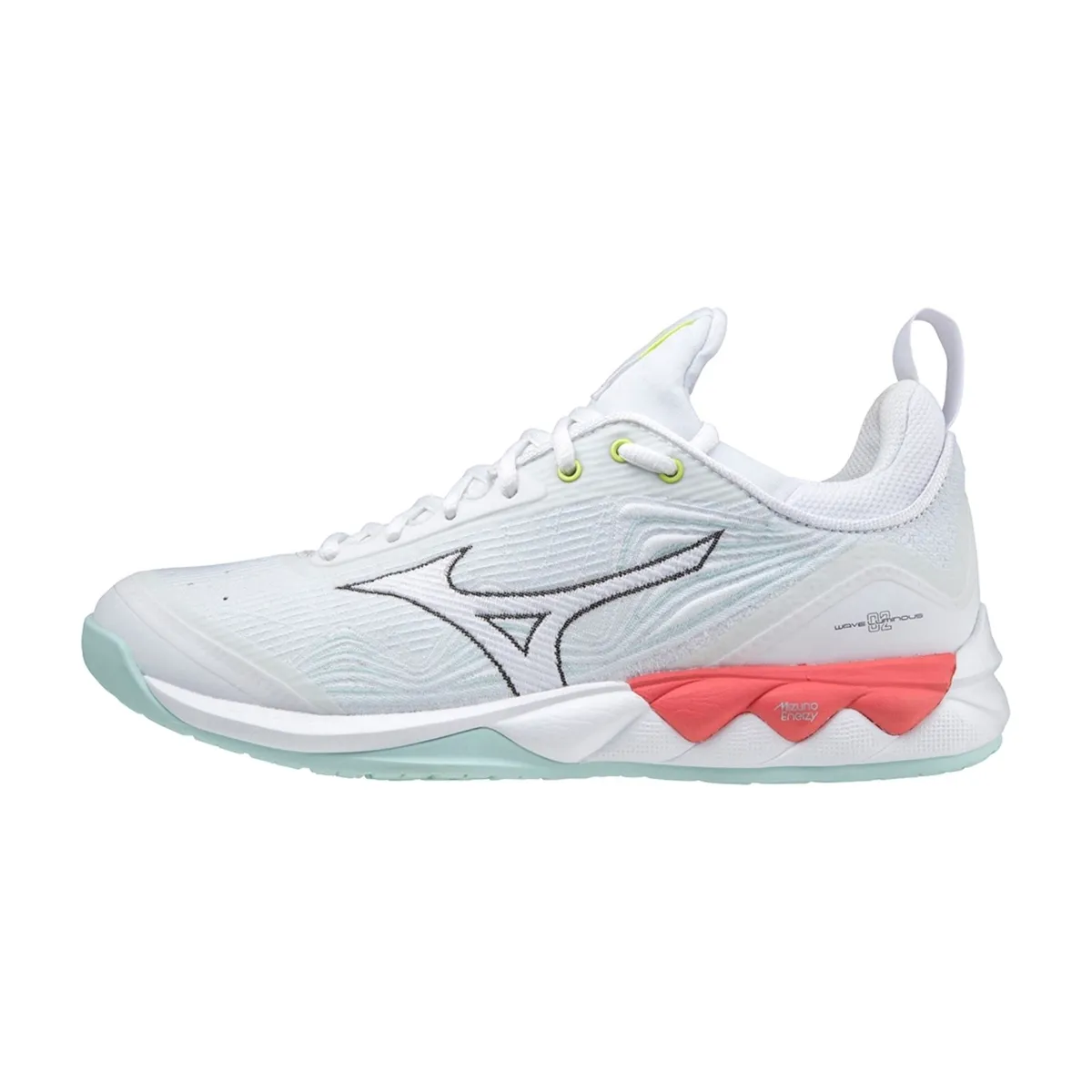 Mizuno Wave Lumnious 2 Dame White/Obsidian