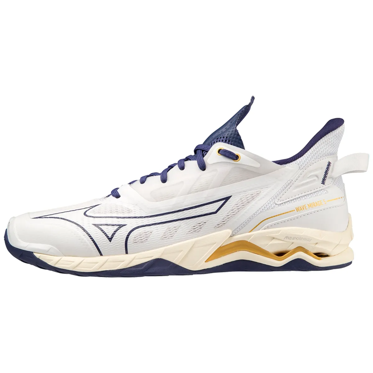 Mizuno Wave Mirage 5 White/Blue Ribbon