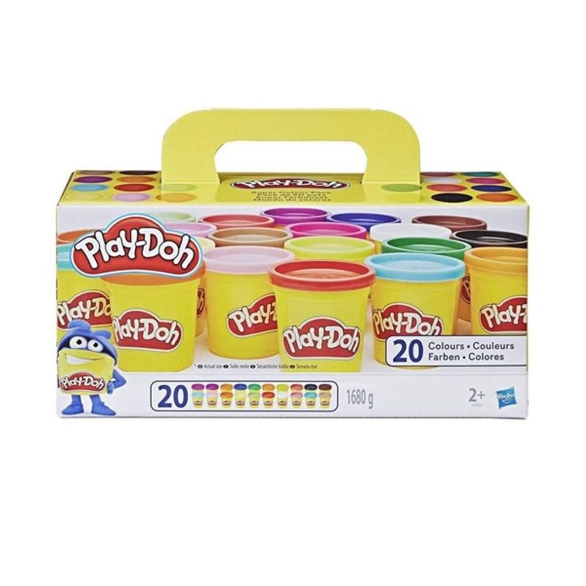 Modellervoks Spil Play-Doh A7924EUC 20 Flasker