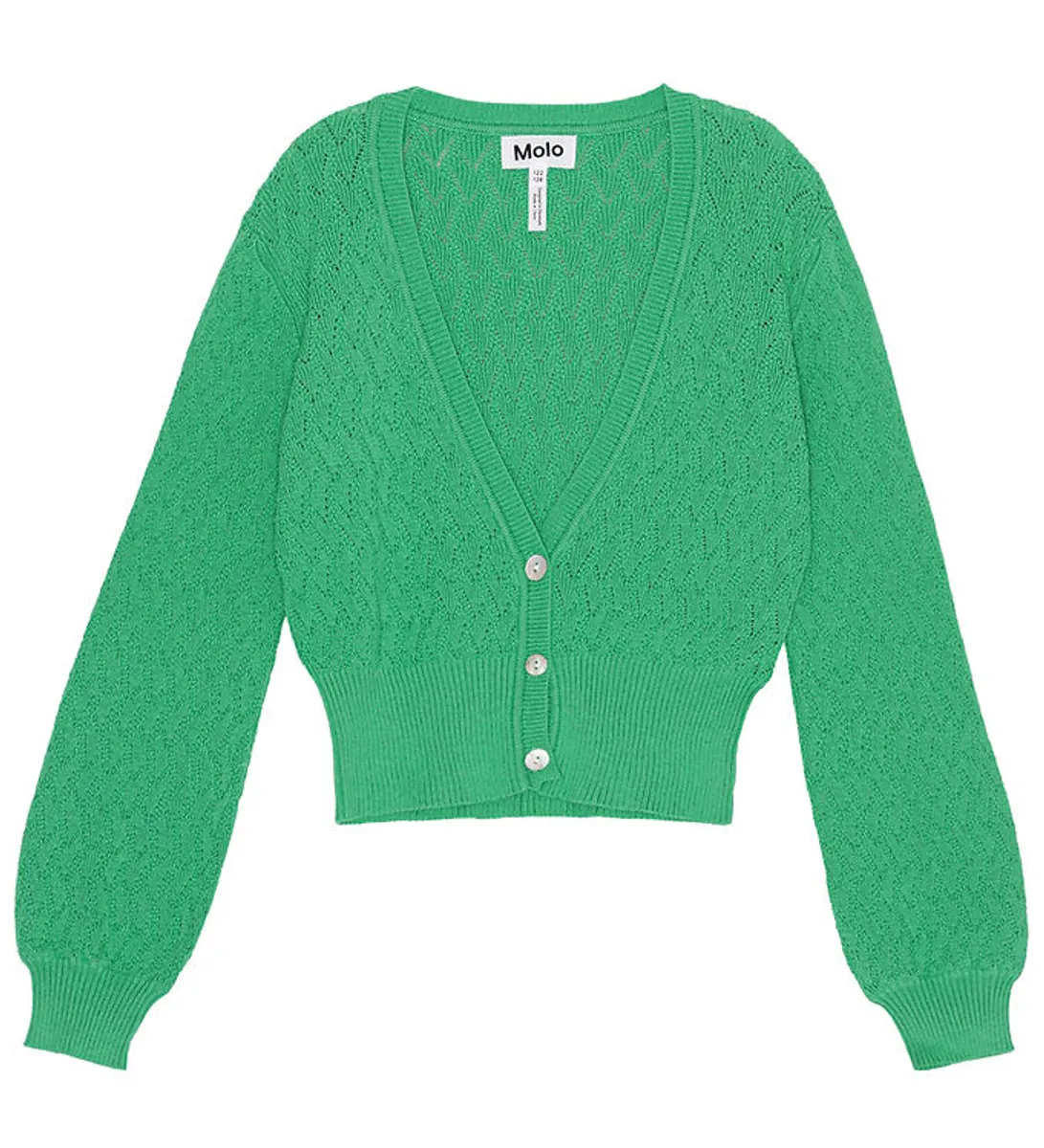 Molo Cardigan - Glory - Chalk Green