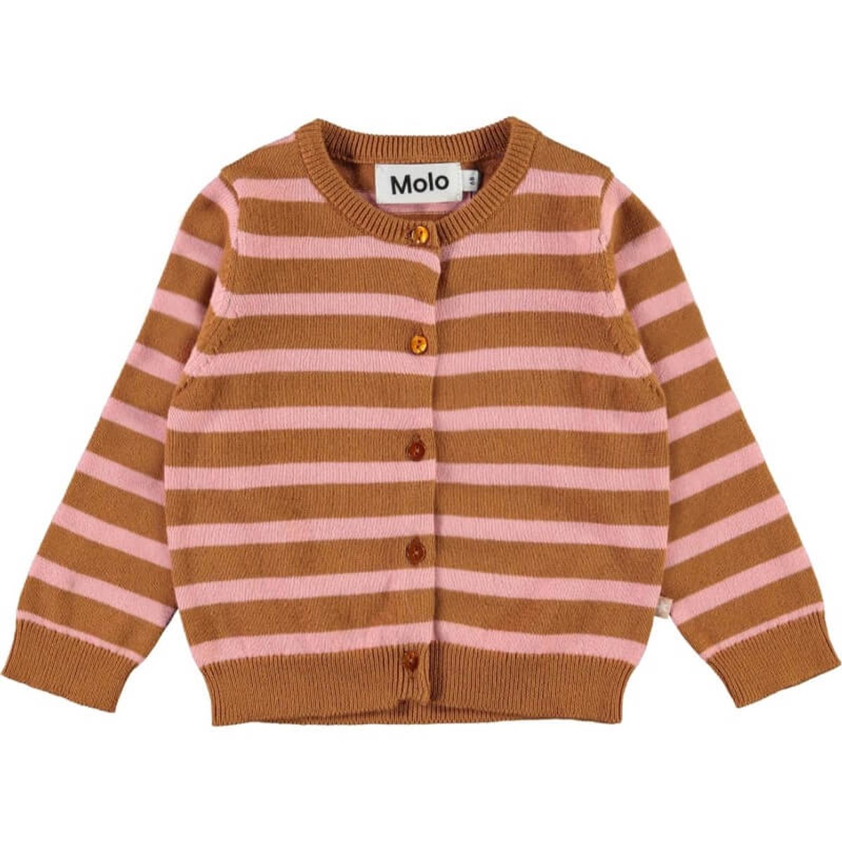 Molo - Ginny Cardigan - Deer Rose Stripe - 80