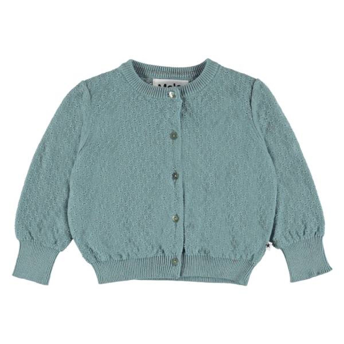 Molo - Ginny Cardigan - Misty Blue - 74