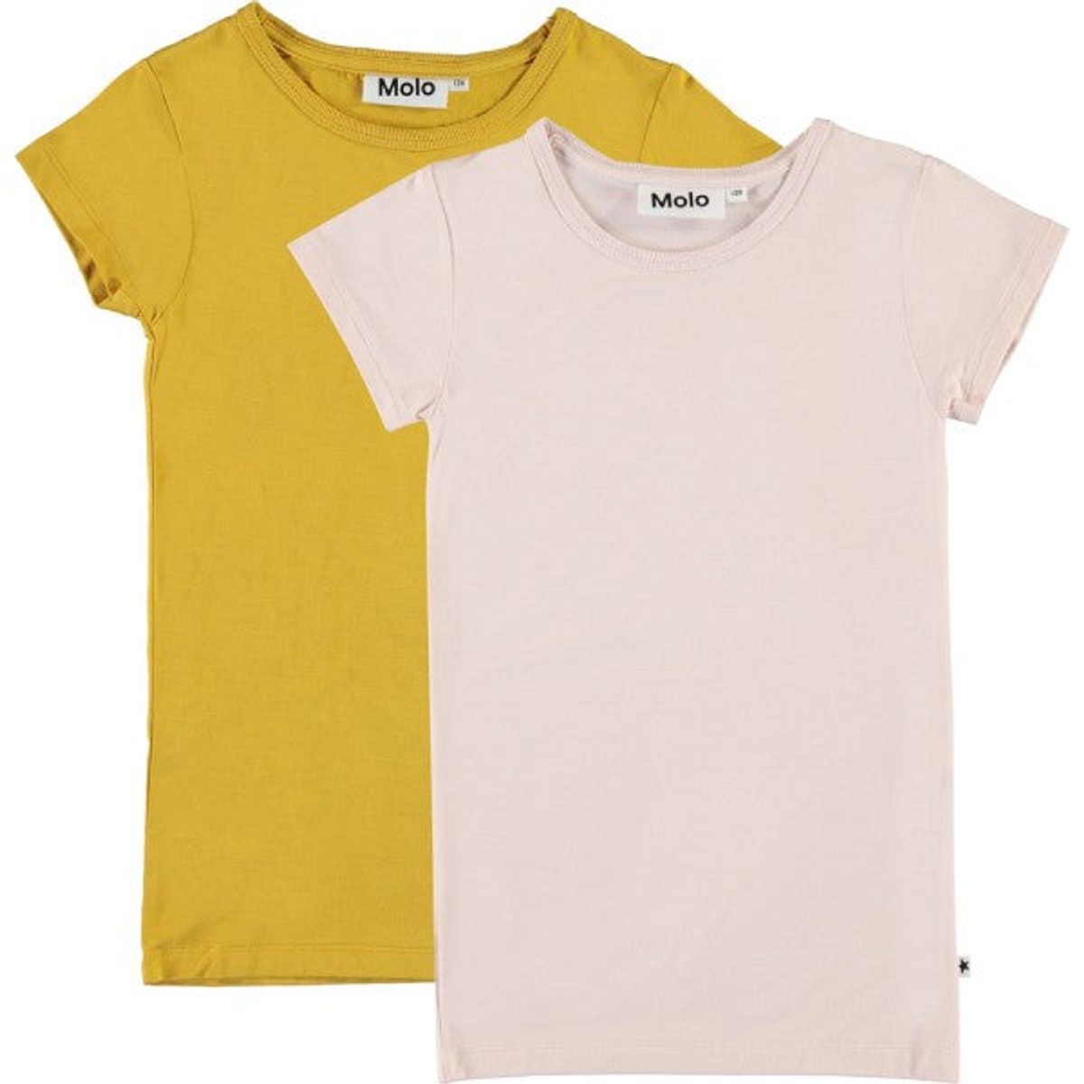 Molo - Rasmine T-Shirt 2-pack - Peach Blossom - 104