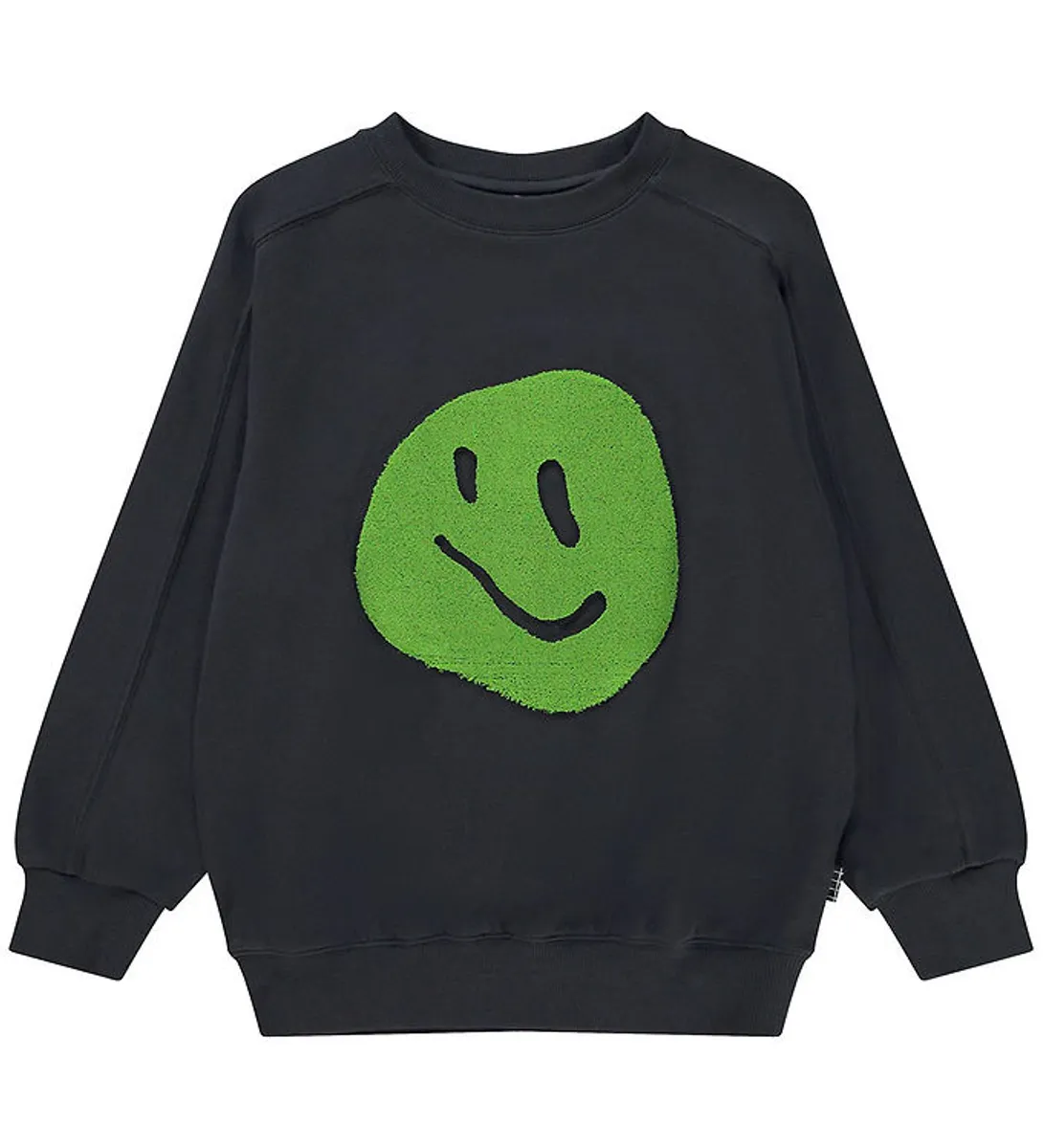 Molo Sweatshirt - Mar - Sort m. Frotté