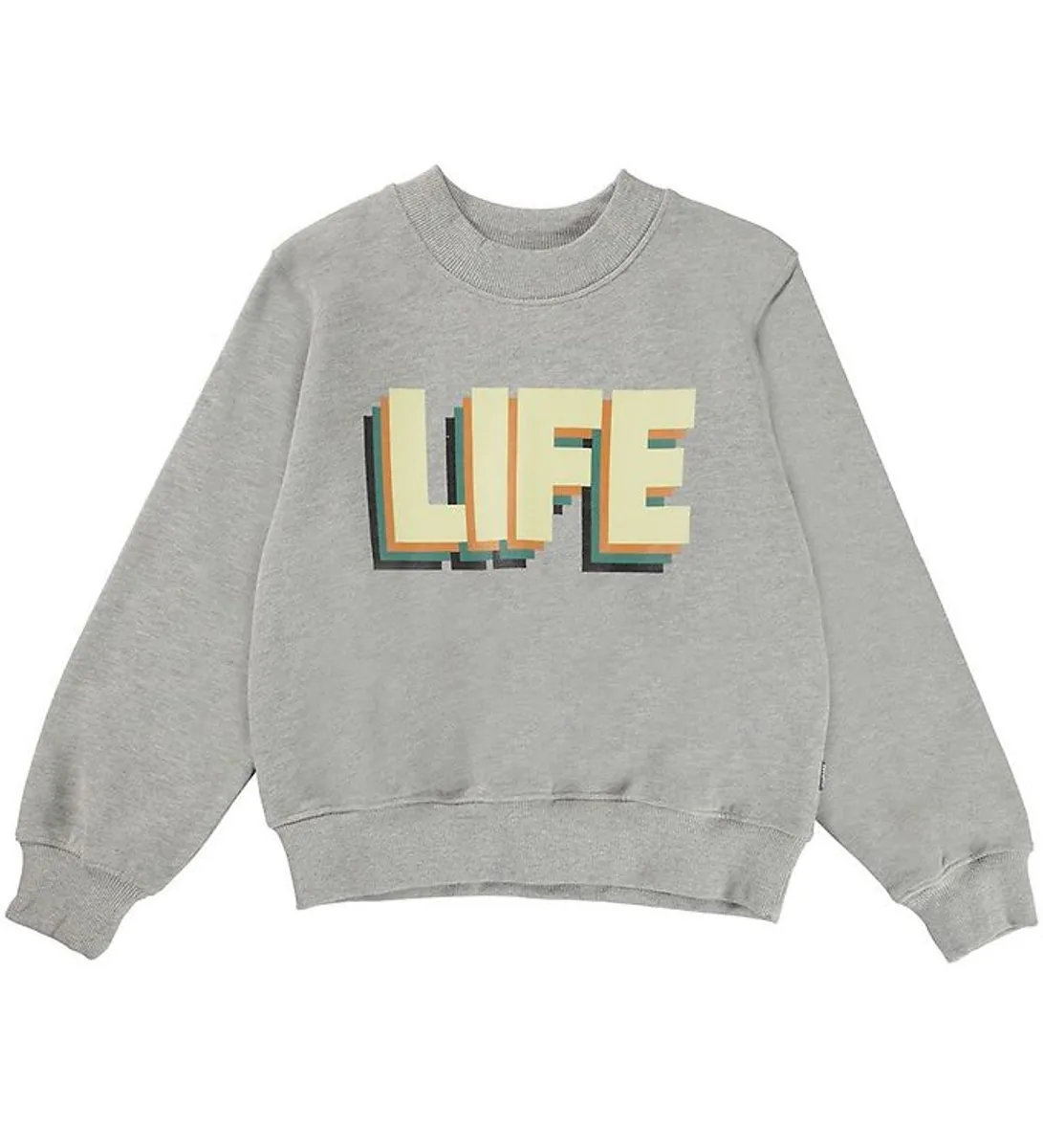 Molo Sweatshirt - Marge - Greymelange Life