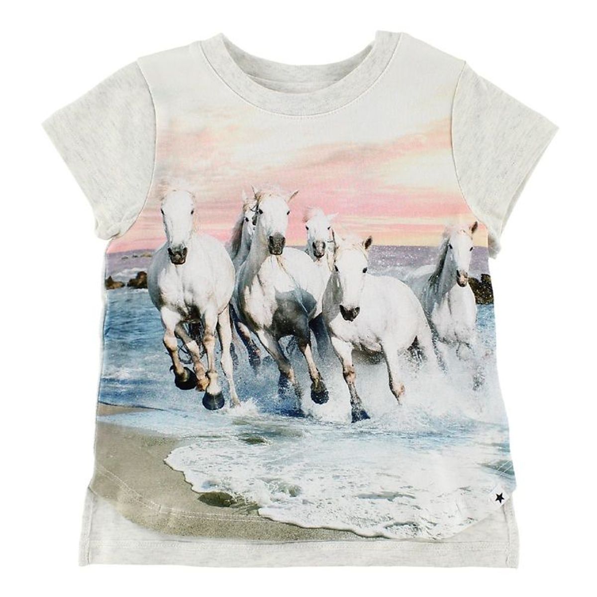 Molo T-Shirt - Erin - White Horses