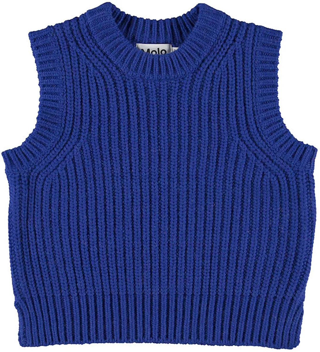 Molo Vest - Uld/Akryl - Gilberte - Twillight Blue