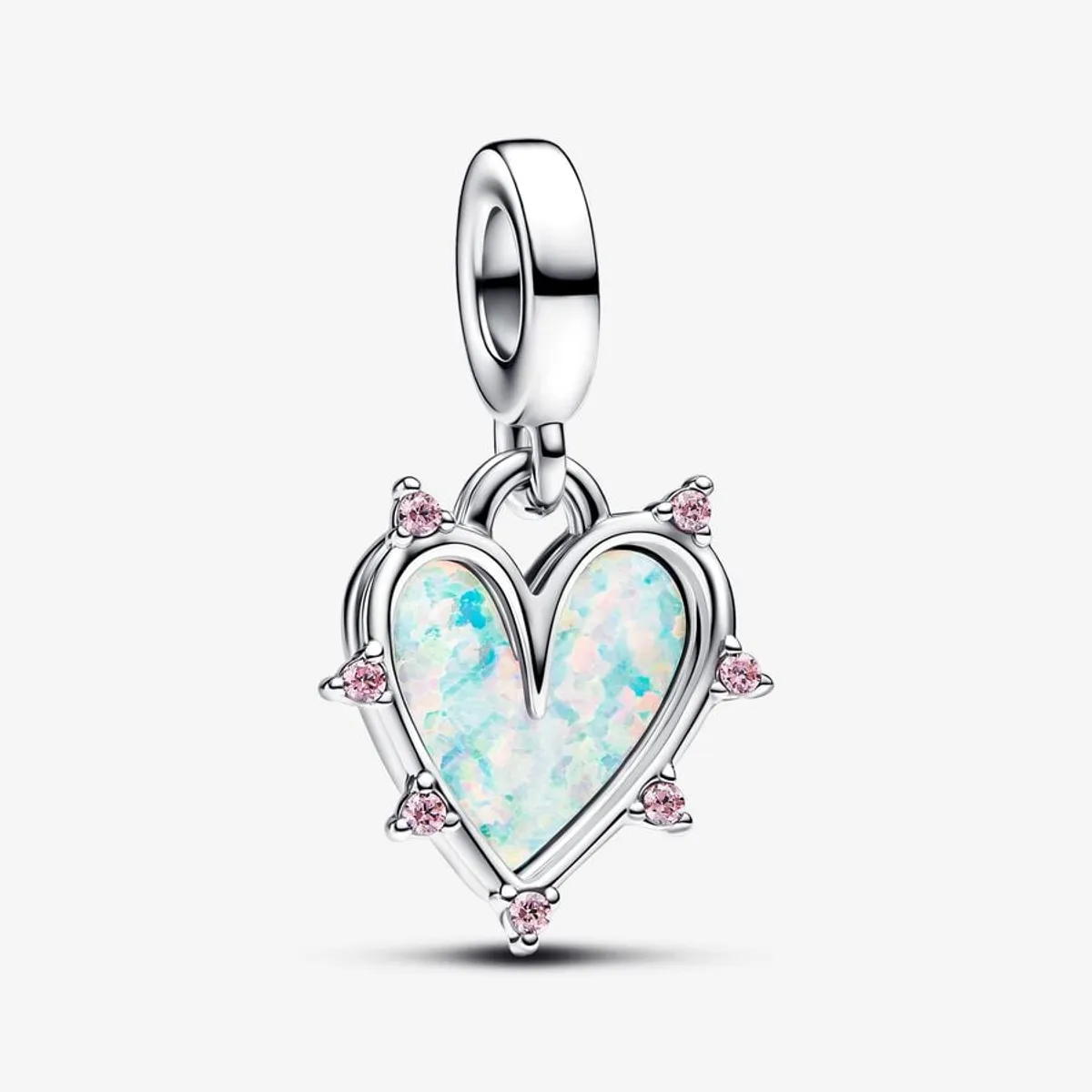 Moments Friendship Double Dangle Sterling Sølv Charm fra Pandora