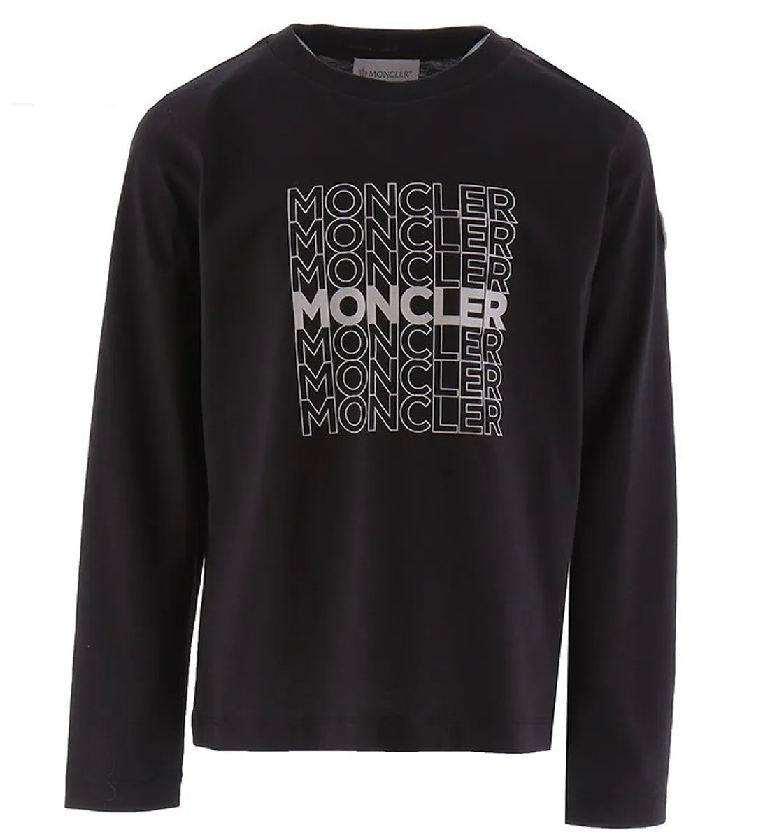 Moncler Bluse - Sort m. Hvid