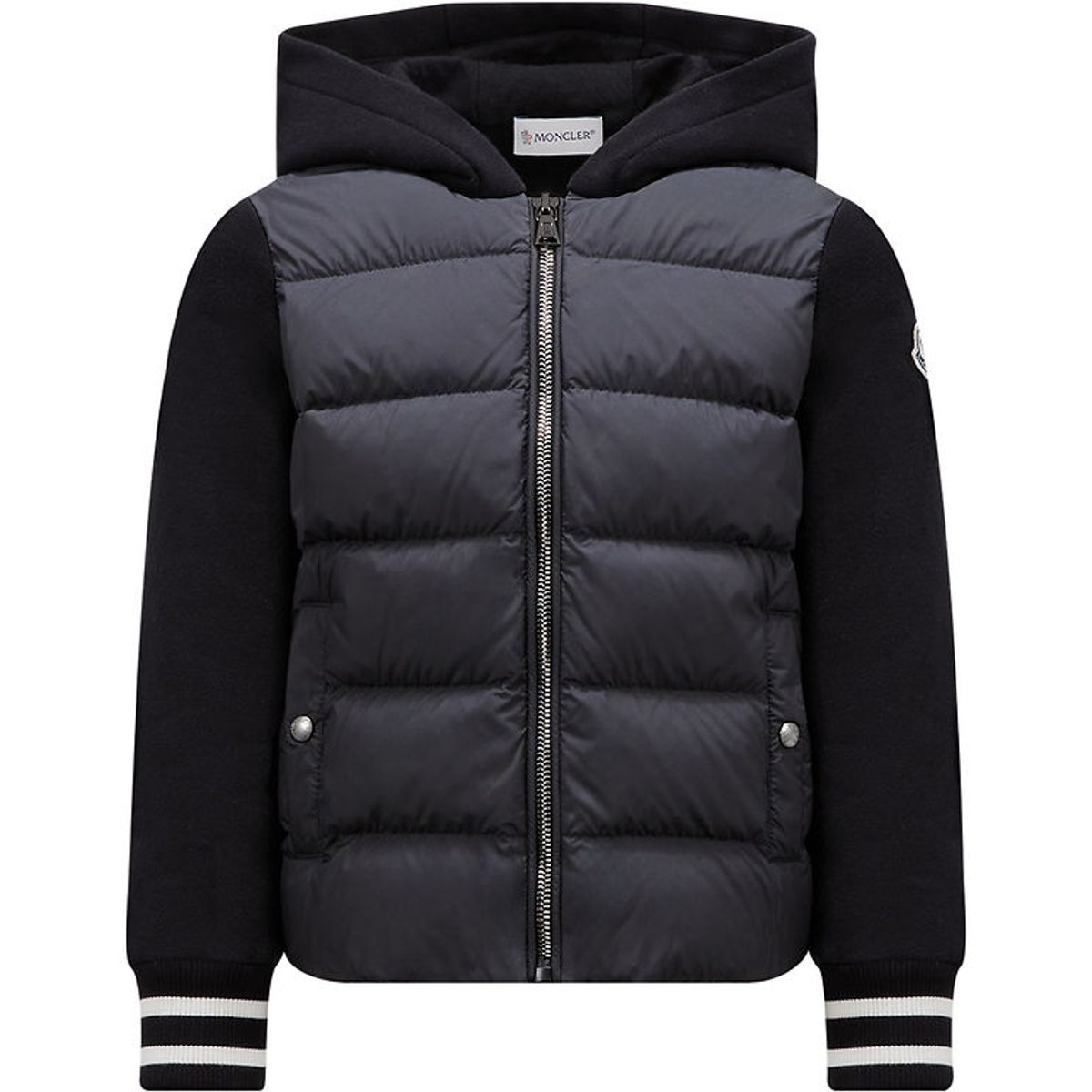 Moncler Cardigan - Sweat/Dun - Sort