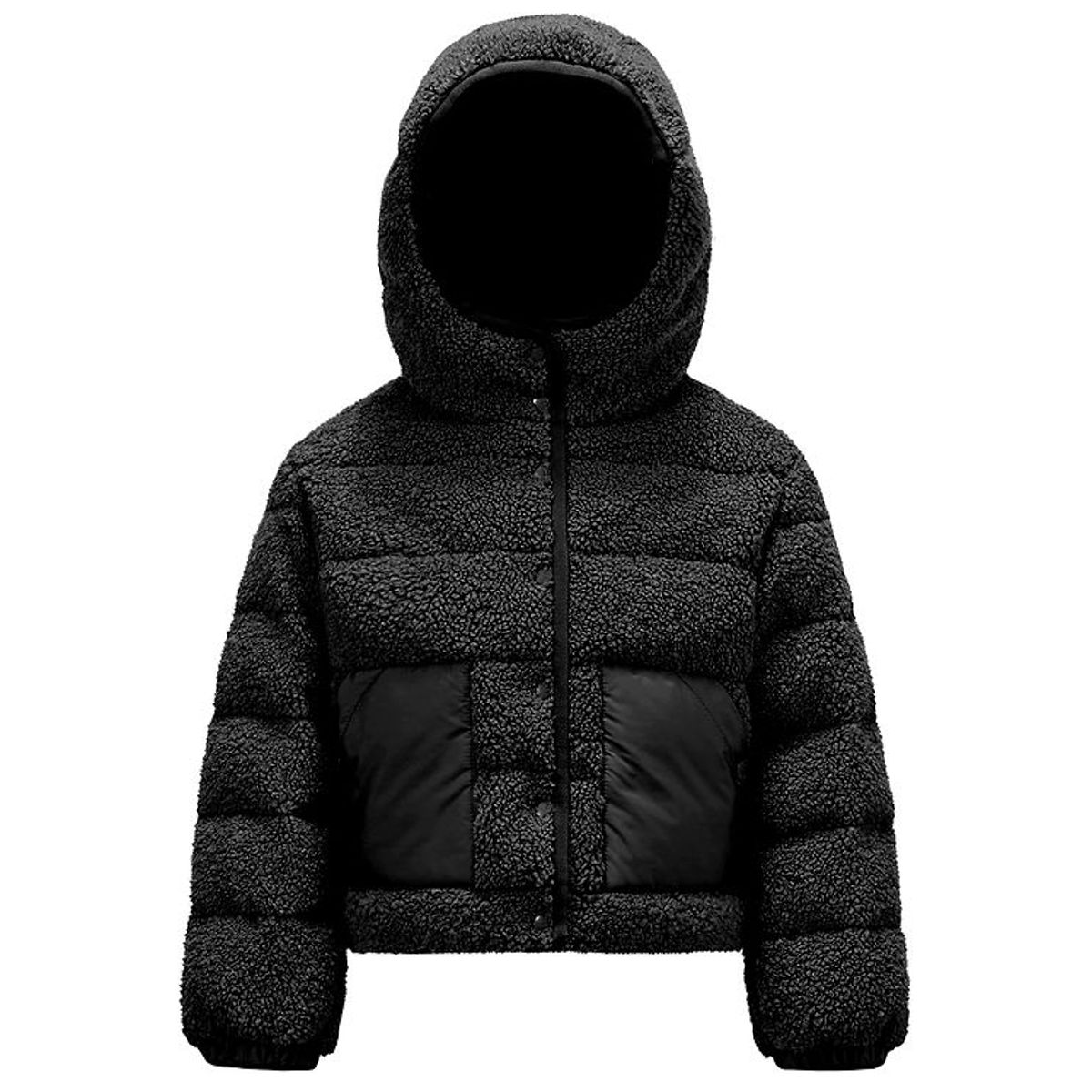 Moncler Dunjakke m. Fleece - Audrieu - Sort