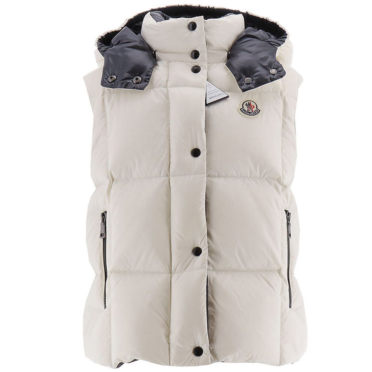 Moncler Dunvest - Luzule - Off White m. Navy