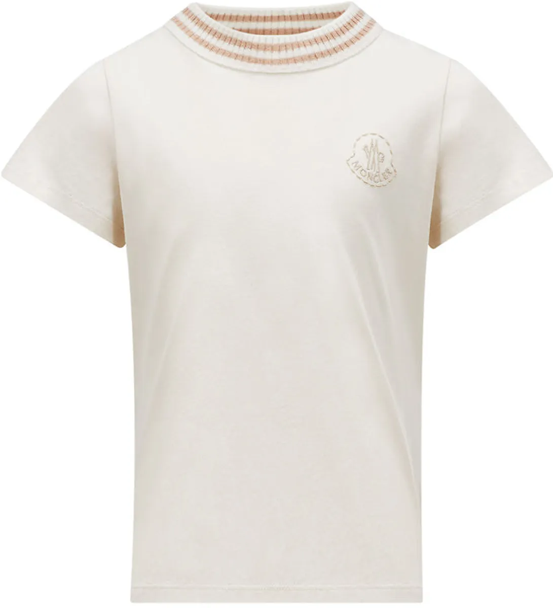 Moncler T-shirt - Cream