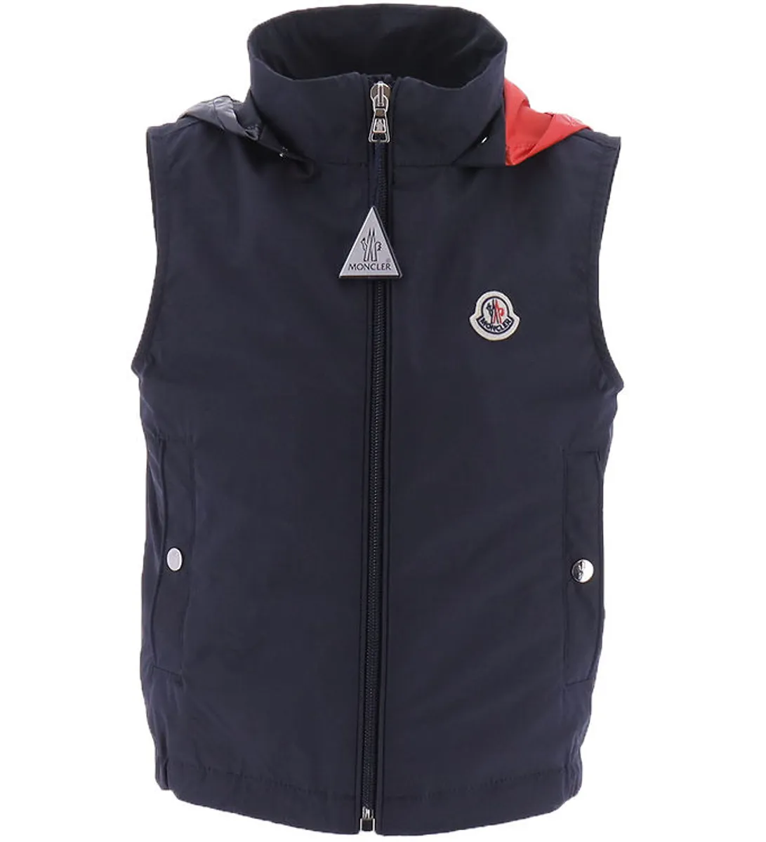 Moncler Vest - Zene - Mørkeblå m. Rød/Hvid