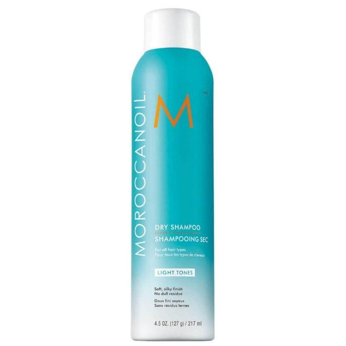 Moroccanoil dry shampoo for all hair types light tones 217ml