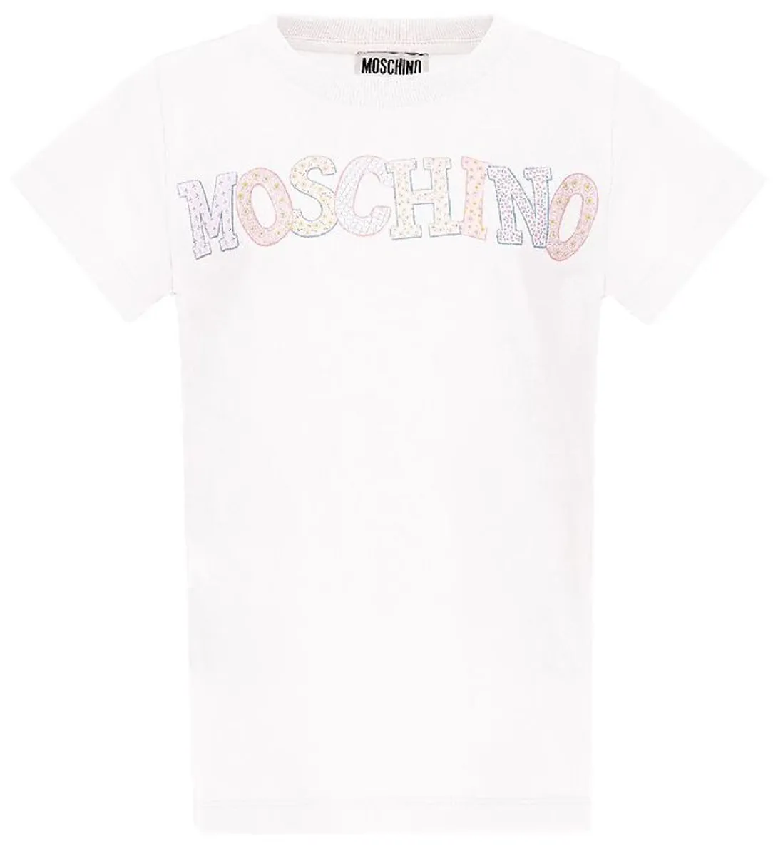 Moschino T-Shirt - Hvid m. Logo