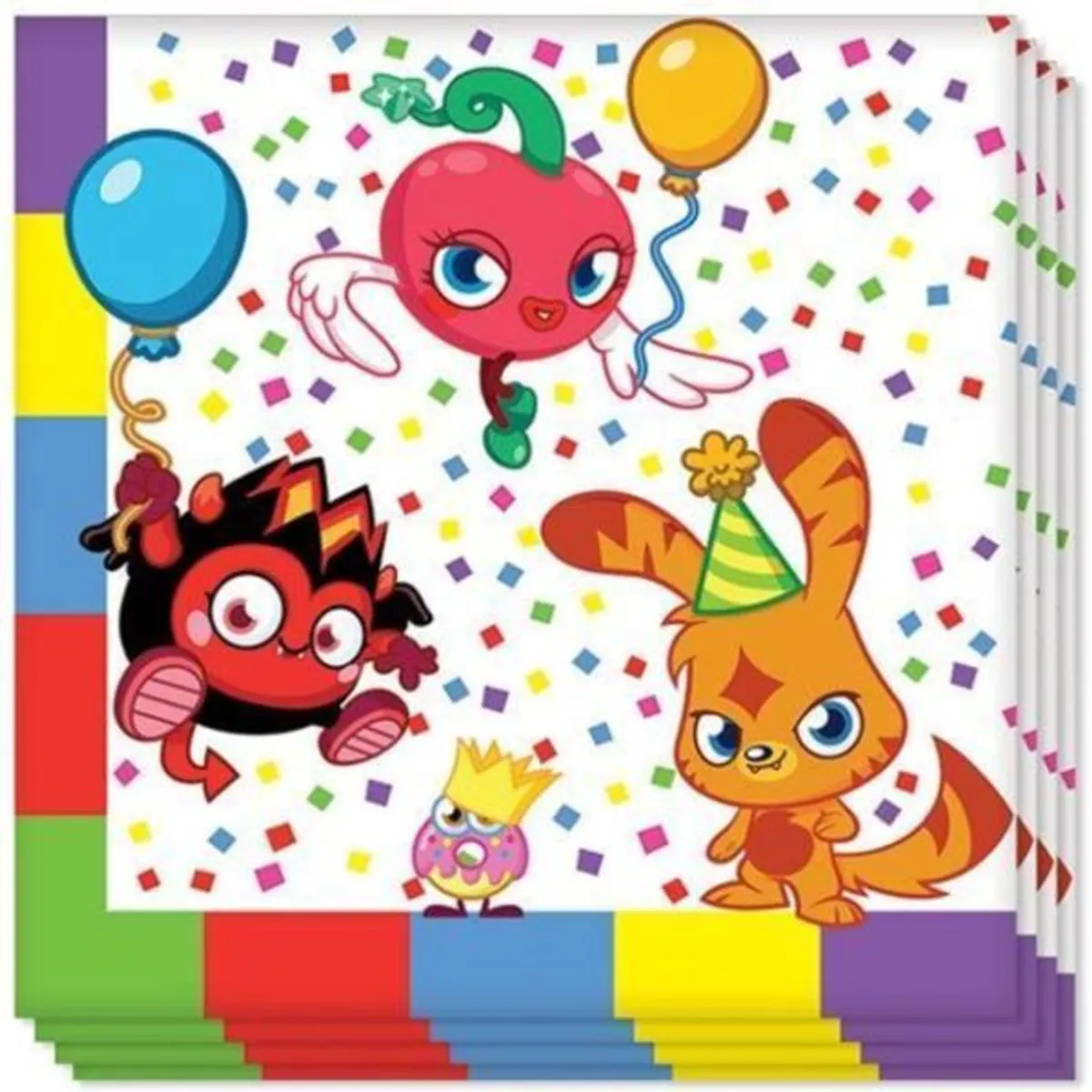 Moshi Monster: Napkins Party Tableware 2Ply 33x33cm