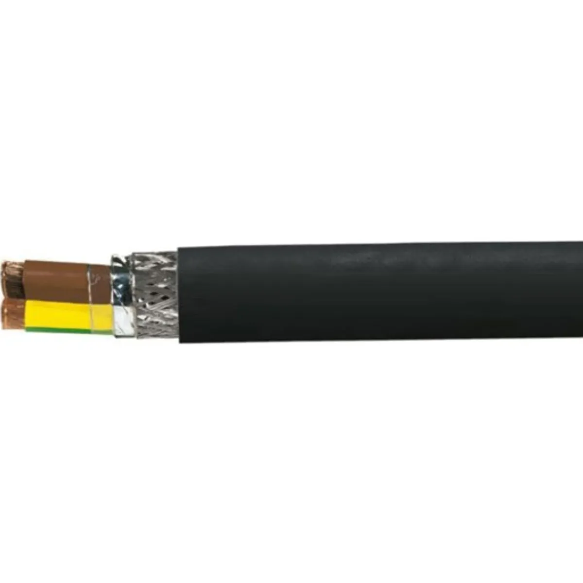 Motorkabel 2YSLCYK-J EMC 4G1,5 mm², sort, T500