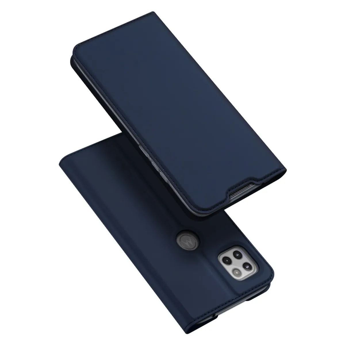 Motorola G 5G - DUX DUCIS Skin Pro læder cover - Blå