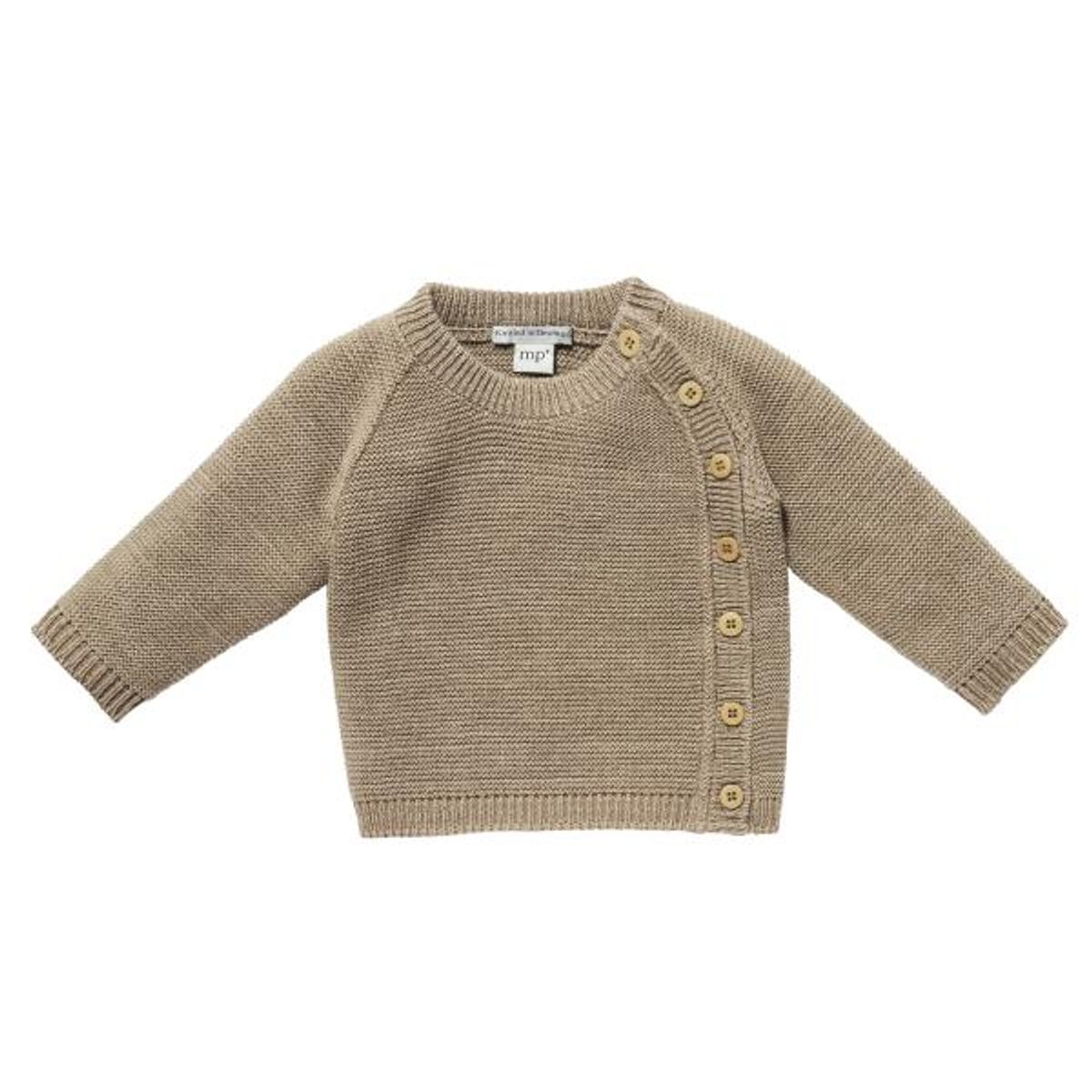 MP Denmark - Knit Delicate Cardigan - Brown - 70