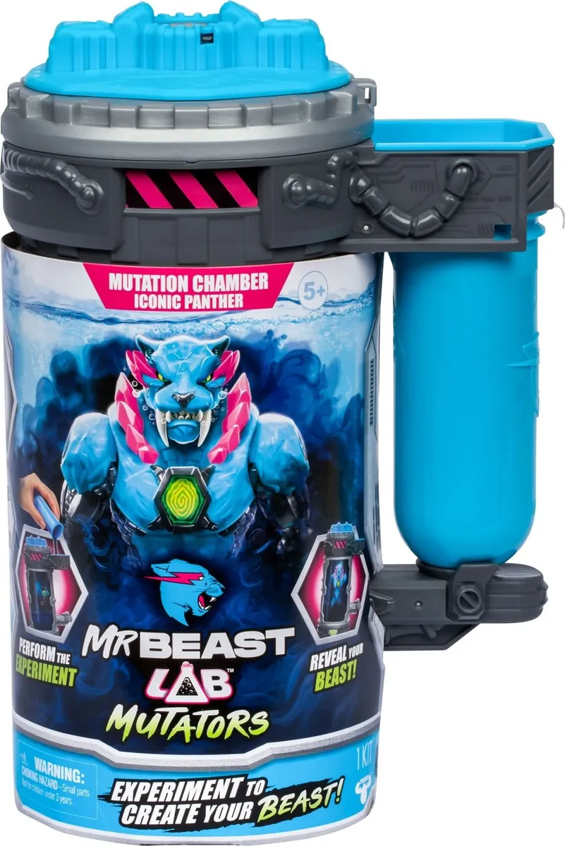 Mr. Beast Lab - Mutator Action Figur -iconic Panther