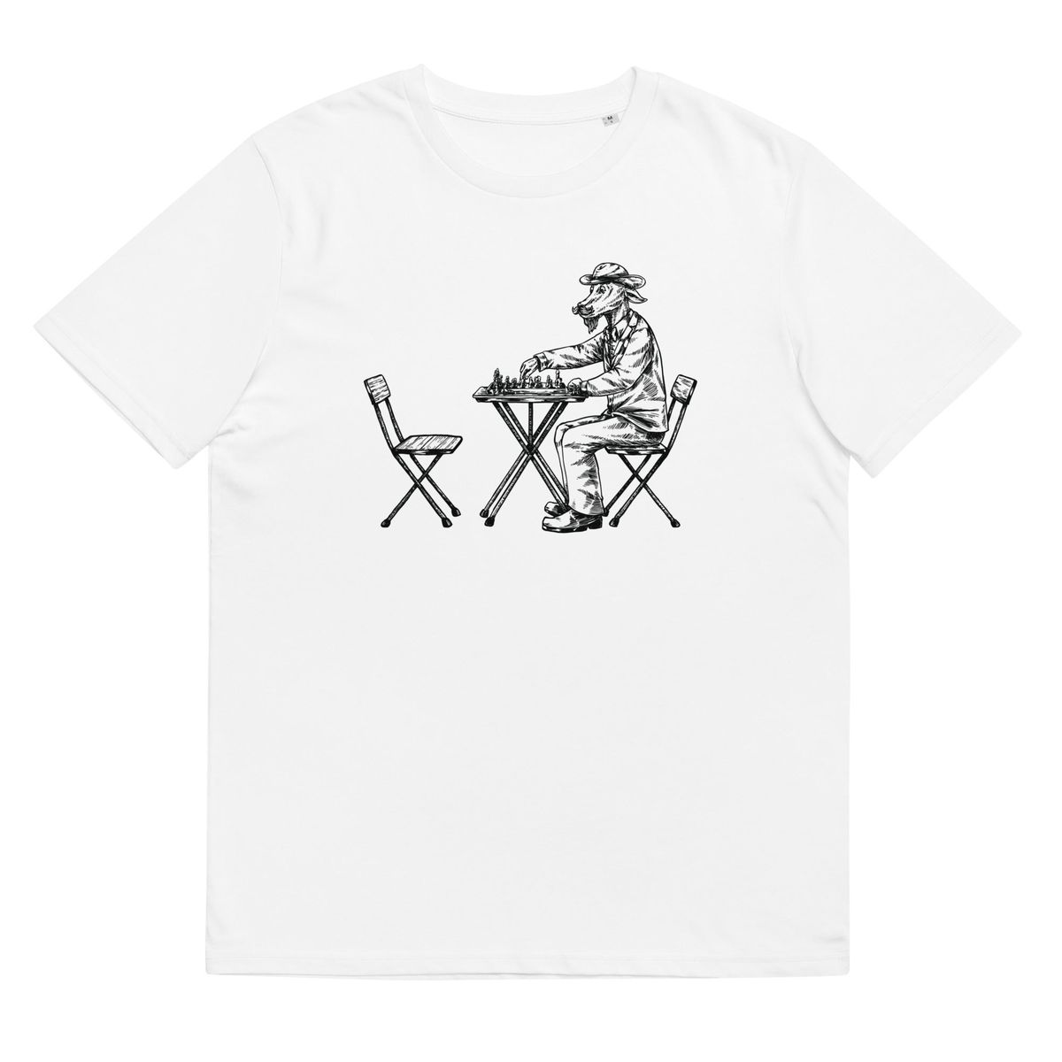 Mr. Goat playing chess - 2XL